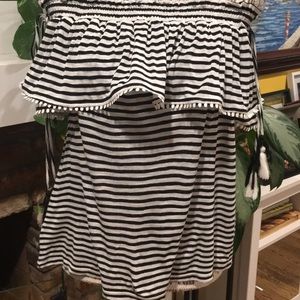Ann Taylor LOFT OFF SHOULDER SHIRT